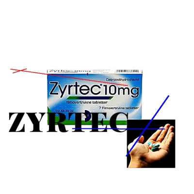 Zyrtec en vente libre